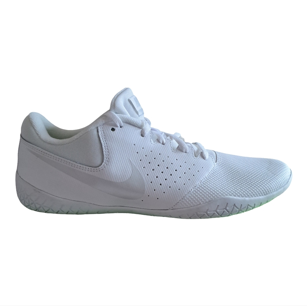 Nike Cheer Sideline IV Cheerleader Shoes Size 11 White / Platinum New